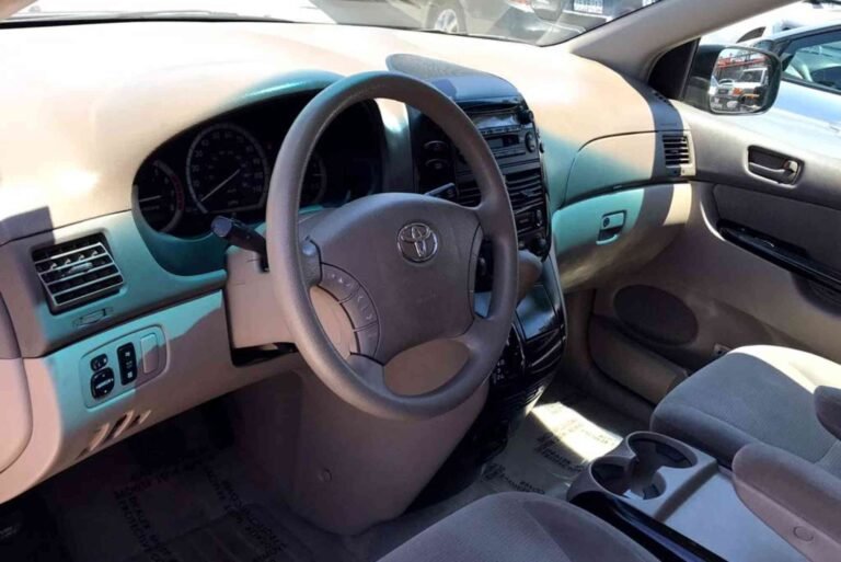 2004 Toyota Sienna Xle Nigeria Interior — Complete Guide (2025)