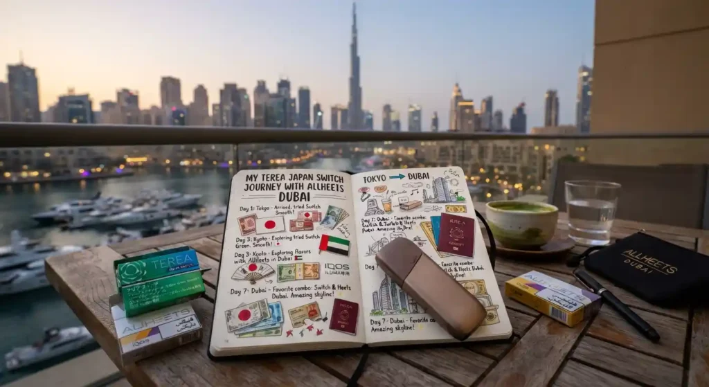 My TEREA Japan Switch Journey With AllHeets Dubai